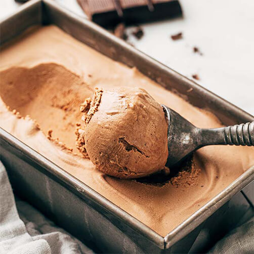 No-Churn Chocolate Ice Cream