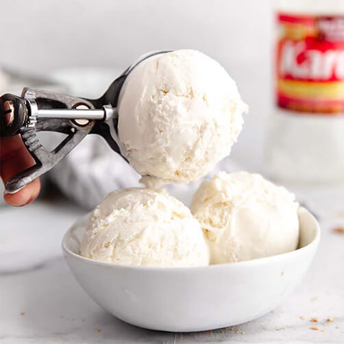 No-Churn Vanilla Ice Cream