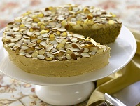 Coffee Almond Cake