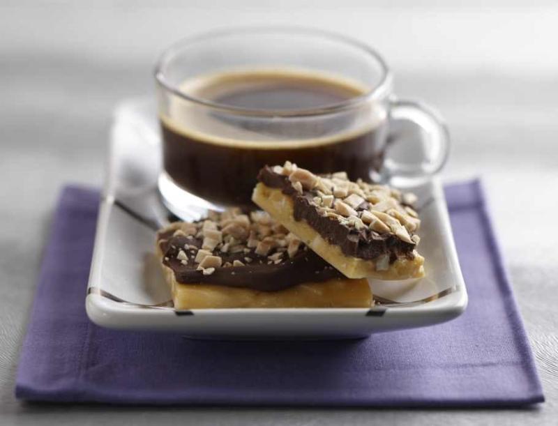 Chocolate Covered Almond Brittle