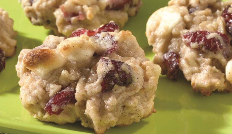 Cranberry Oatmeal White Chocolate Chippers