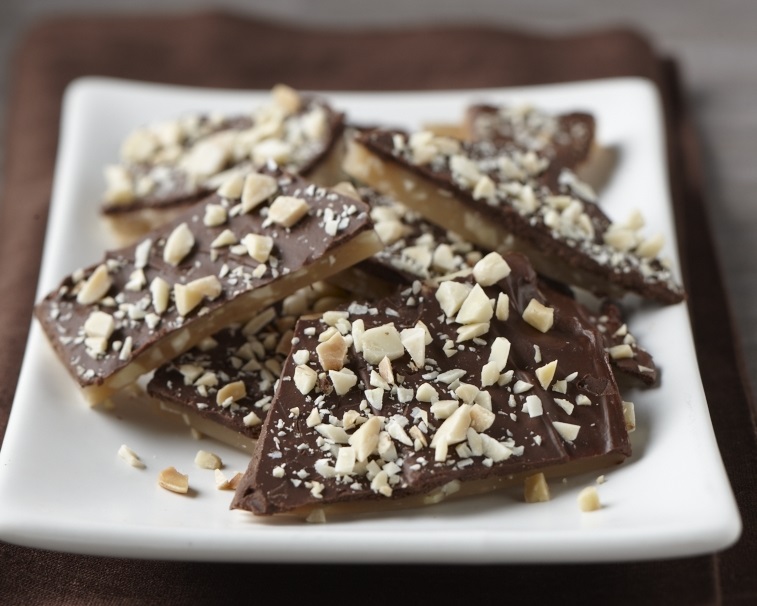 Microwave Almond Toffee
