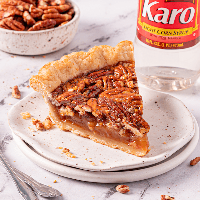 Pecan pie with Karo